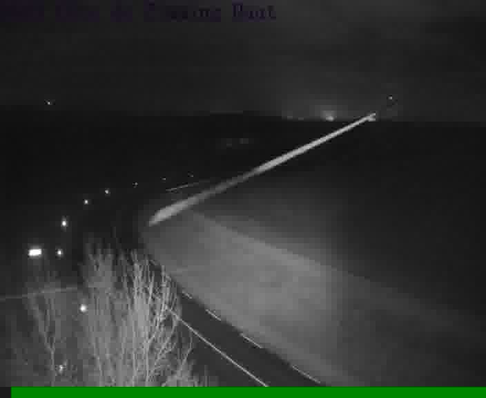 Webcam sur la D603 située en haut de la Côte de Zimming. Vue orientée vers Saint-Avold.