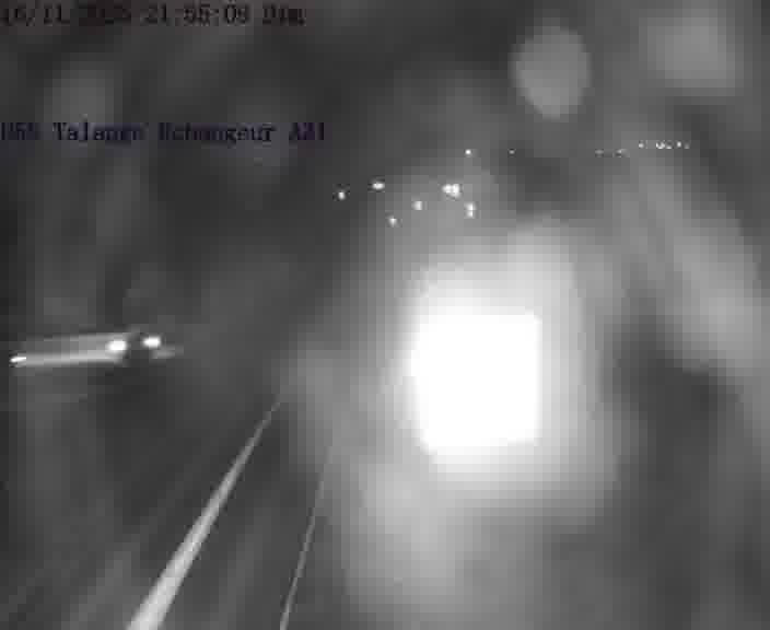 Webcam sur la D55 à Talange au niveau du pont surplombant l'A31 (sens droite-gauche vers Luxembourg). Vue orientée vers Ay-sur-Moselle.