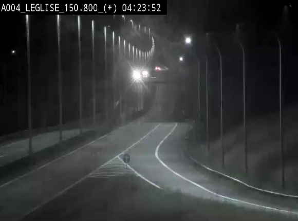 Caméra autoroute Belgique - Côte de Léglise, E411(A4) direction Luxembourg
