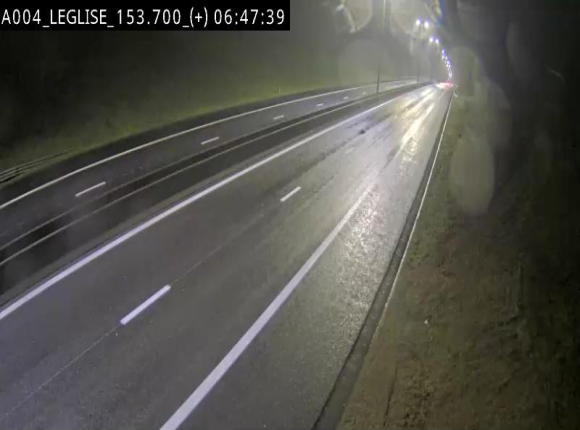 Webcam autoroute E411 à hauteur de Léglise, en direction de Luxembourg