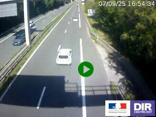 Webcam sur la nationale N90 à Gilly-sur-Isère, en direction et à proximité d'Albertville