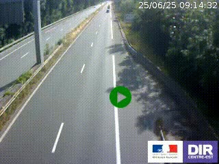 Webcam sur la nationale N90 à Gilly-sur-Isère, en direction et à proximité d'Albertville
