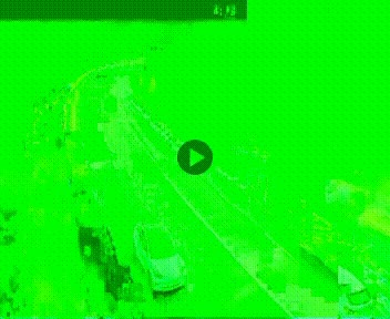 Webcam en haut de la Côte des Carreaux sur la N31 à Avesnes-en-Bray. Vue orientée vers Rouen