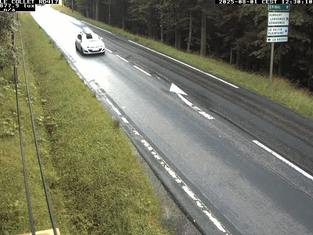 Caméra du Collet sur la route de Colmar (D417)