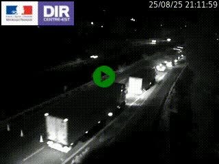 Caméra routière à hauteur de la sortie 15 Chambéry-centre au PK 4,103 en direction d'Albertville