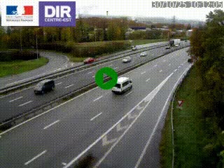 Caméra routière à hauteur de la sortie 15 Chambéry-centre au PK 4,103 en direction d'Albertville