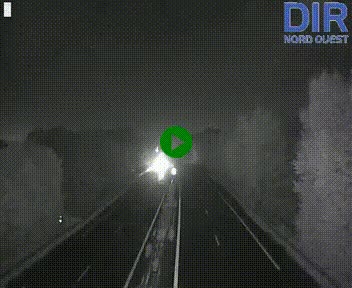Webcam sur le périphérique de Caen (N814) à l'est de la ville, à Mondeville hauteur de la sortie 2, Presqu'île-Rives de l'Orne, au bout de l'autoroute A13