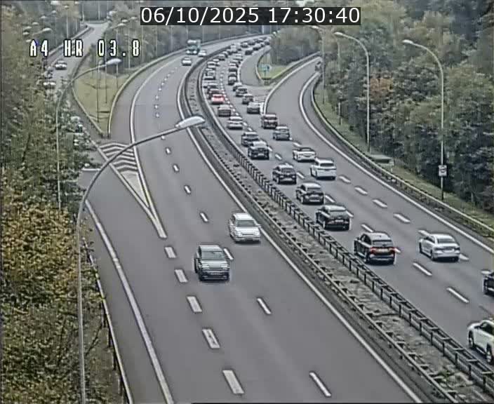 Webcam traffic A4 Luxembourg - BK 3.8 - Leudelange (direction Esch sur Alzette)