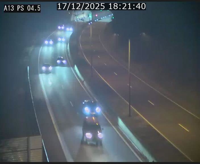 Traffic live webcam Luxembourg Differdange - A13 direction Esch-sur-Alzette - BK 4.5