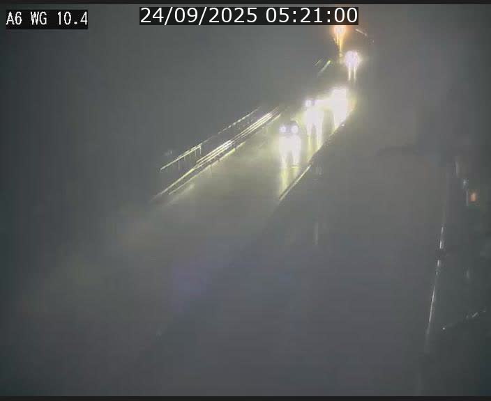 Traffic live webcam Luxembourg Mamer - A6 - BK 10.4 - direction Luxembourg/France/Allemagne