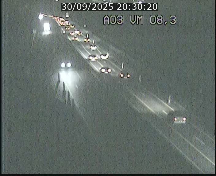 Traffic live webcam Luxembourg Bettembourg - A3 - BK 8.3 - direction France