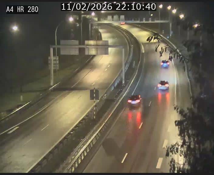 Webcam traffic A4 Luxembourg - BK 0.2 - P+R Bouillon (direction Luxembourg)