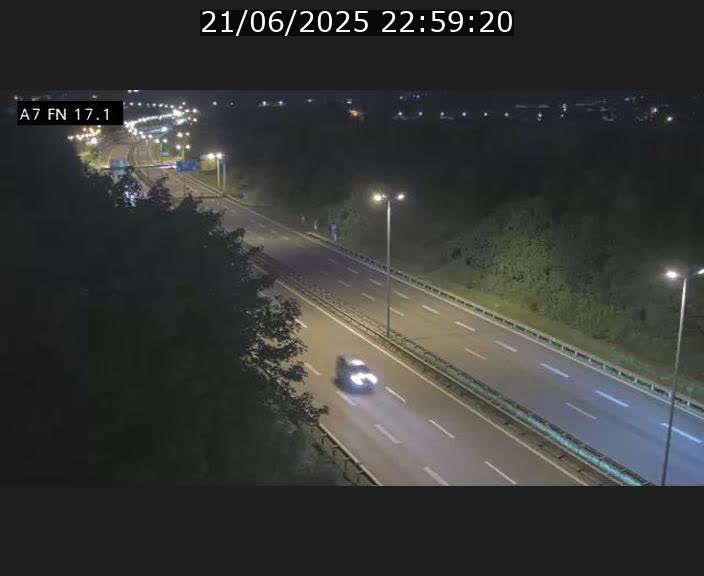 Caméra trafic Luxembourg - A7, Merscherbierg direction Mersch