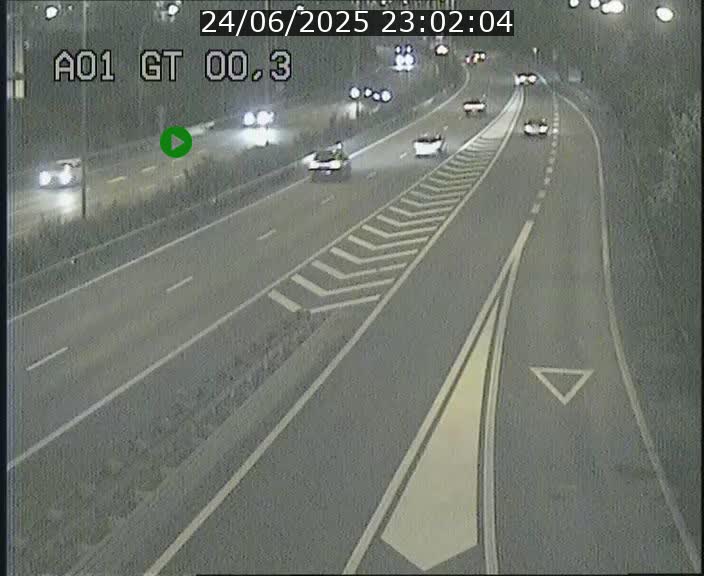 Traffic live webcam Luxembourg Croix de Gasperich - A1 direction Kirchberg - BK 0.3