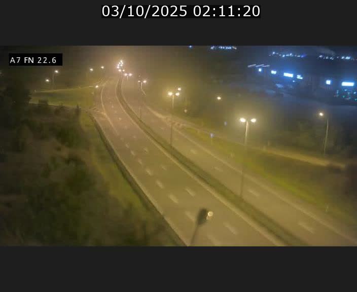 Caméra trafic Luxembourg - A7, Colmar-berg direction Mersch