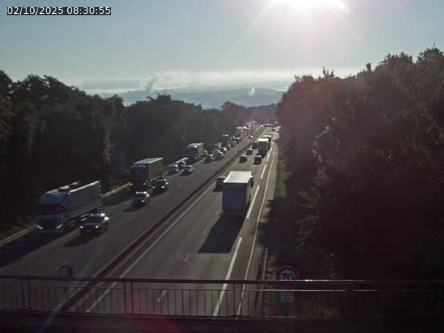 Caméra autoroute France - A33, Houdemont direction Lunéville