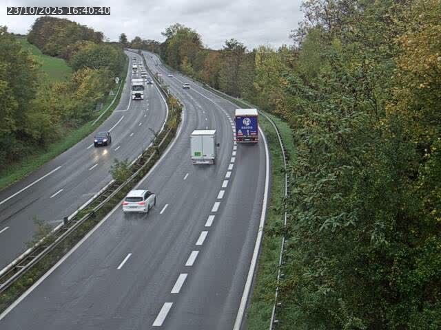 Caméra autoroute France - A33, Rosières direction Lunéville