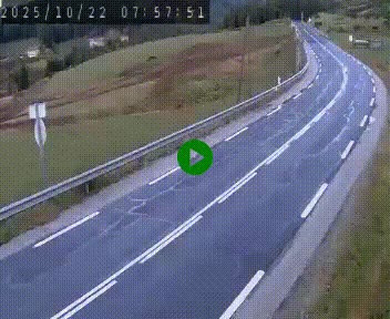 Webcam routière au niveau du col de la Chavade en Ardèche, sur la N102 à 1266 mètres d'altitude