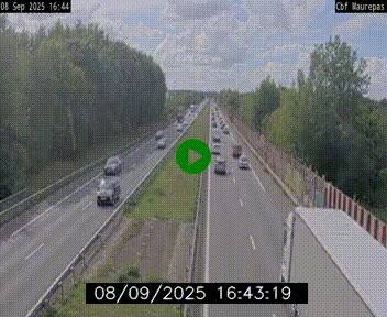 Webcam sur le périphérique de Rennes (N136) à hauteur de Maurepas, au nord de la ville