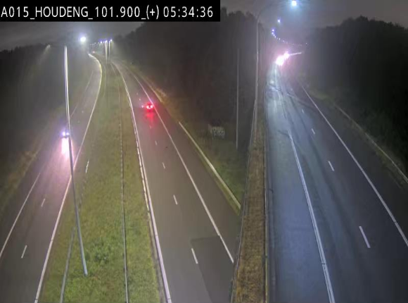 Webcam autoroute Belgique - Houdeng-Goegnies - Jonction E19/E42 direction Tournai/Mons - BK 101.85