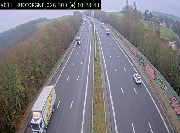 Webcam autoroute Belgique - Viaduc de Huccorgne - E42
