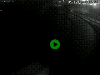 Caméra autoroute à la jonction entre l'A7 et la D301 (Boulevard urbain Sud de Lyon) à Feyzin, au sud de Lyon. Vue orientée vers Mions