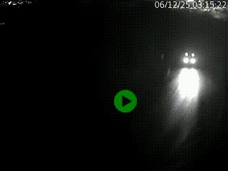 Caméra autoroute à la jonction entre l'A7 et la D301 (Boulevard urbain Sud de Lyon) à Feyzin, au sud de Lyon. Vue orientée vers Mions