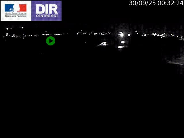 Webcam autoroute sur A450 à Pierre-Bénite en direction de Lyon et de l'autoroute A7