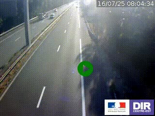 Webcam sur la nationale N90 à Gilly-sur-Isère, en direction et à proximité d'Albertville