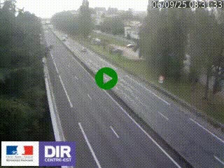 Webcam routière à Le Chambon-Feugerolles sur la RN88 entre Firminy et Saint-Etienne
