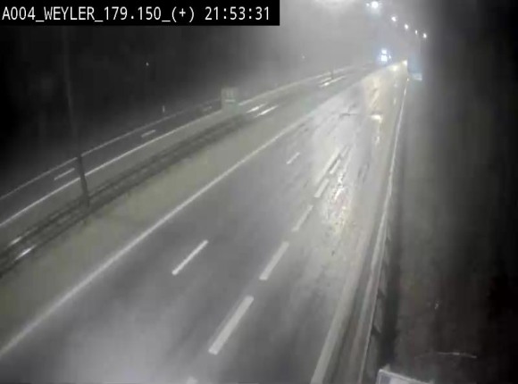 Webcam juste après la sortie 31 Arlon qui permet de rejoindre l'E411 depuis la N82