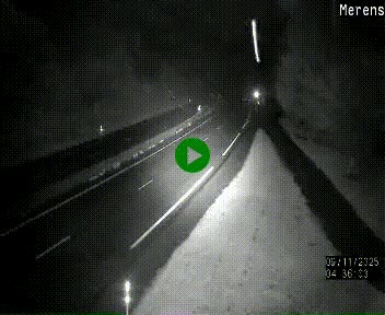 Webcam dans les Pyrénées à hauteur de Mérens-les-Vals sur N320, en direction de Pas de la Casa (Andorre)
