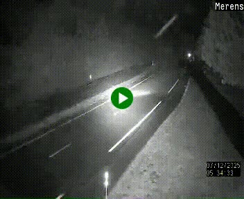 Webcam Ax-les-Thermes sur N20, en direction d'Andorre