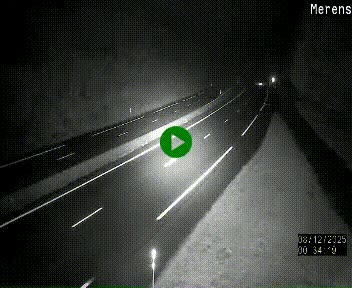 Webcam Ax-les-Thermes sur N20, en direction d'Andorre