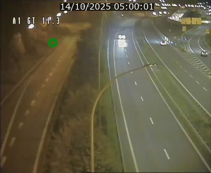 Traffic live webcam Luxembourg Senningerberg - A1 direction Allemagne - BK 11.3