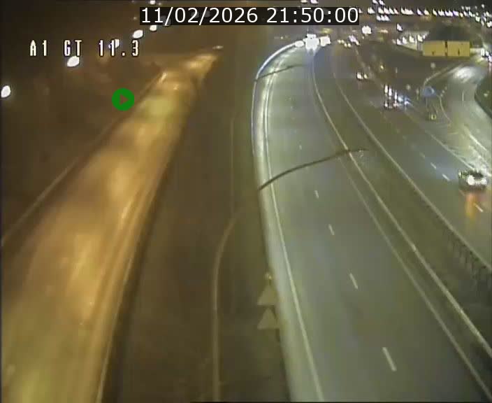 Traffic live webcam Luxembourg Senningerberg - A1 direction Allemagne - BK 11.3