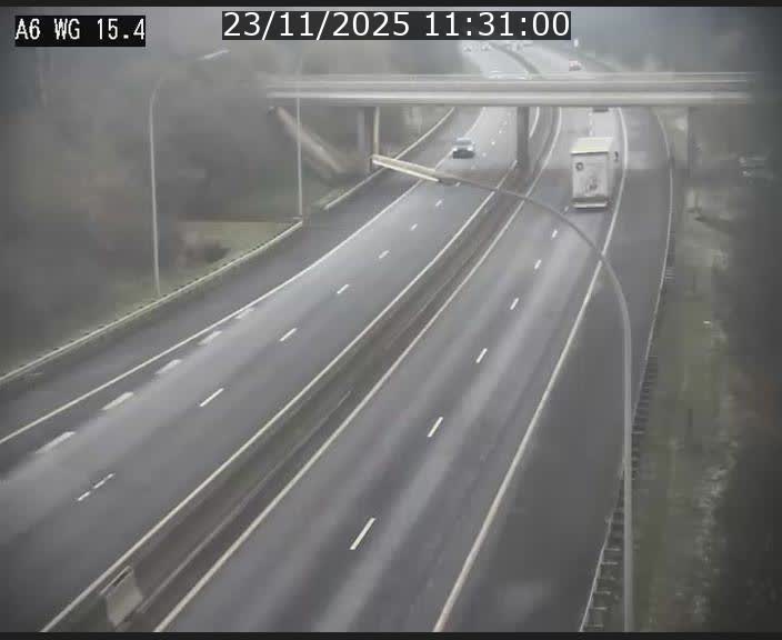 Traffic live webcam Luxembourg Capellen - A6 - BK 15.4 - direction Luxembourg/France/Allemagne