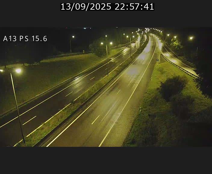 Traffic live webcam Luxembourg Kayl - A13 direction Dudelange - BK 15.6