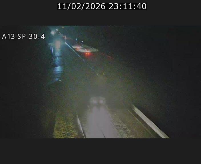 Traffic live webcam Luxembourg Altwies - A13 direction Luxembourg-ville - BK 30.4