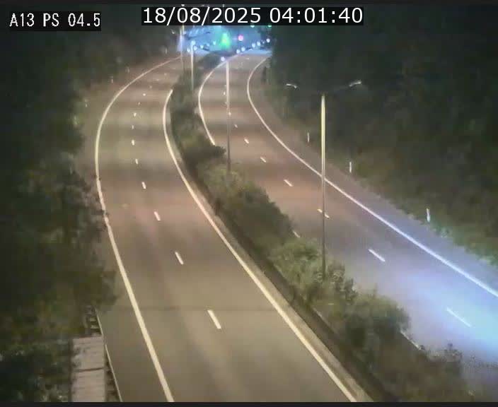 Traffic live webcam Luxembourg Differdange - A13 direction Esch-sur-Alzette - BK 4.5