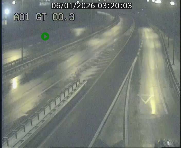 Traffic live webcam Luxembourg Croix de Gasperich - A1 direction Kirchberg - BK 0.3