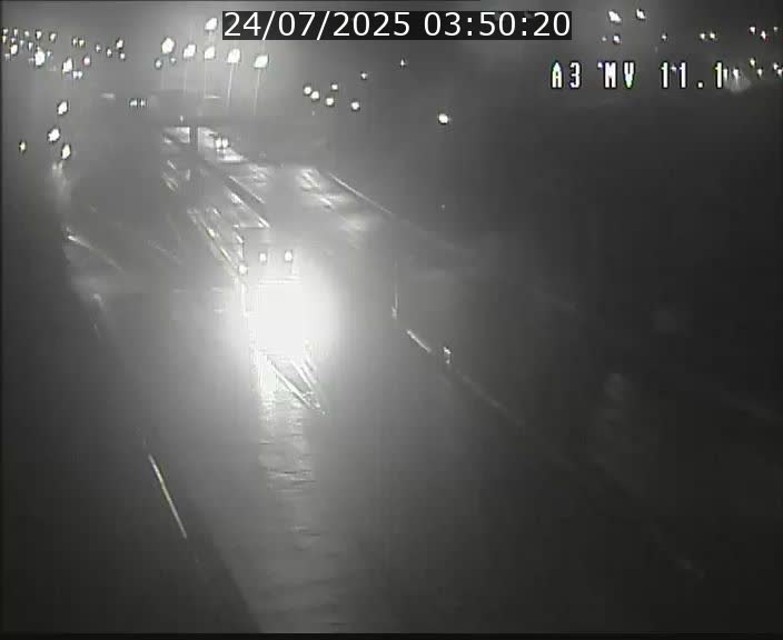 Traffic live webcam Luxembourg Croix de Bettembourg A3 - BK 11.1 - direction Luxembourg-ville