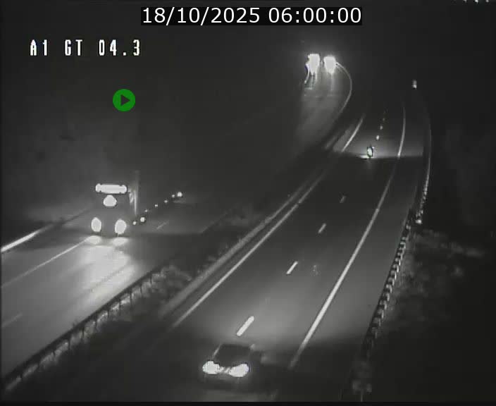 Traffic live webcam Luxembourg Itzig - A1 direction Sandweiler - BK 4.3