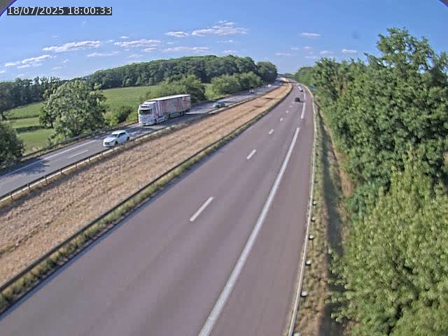 Caméra autoroute France - A31, Fey direction Metz