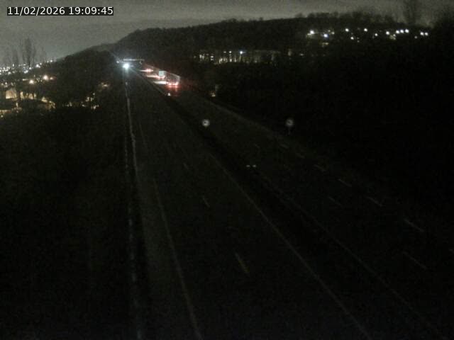 Caméra autoroute France - A30, Hayange direction Metz