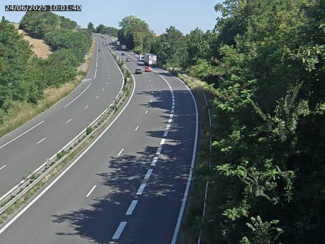 Caméra autoroute France - A33, Rosières direction Lunéville