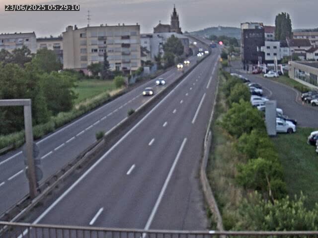 Caméra autoroute France - A31, Thionville direction Metz