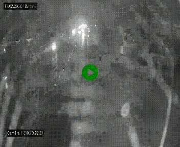 Vue en direct de l'autoroute A10 grâce à un drône situé au-dessus du péage de Virsac