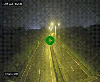 Webcam située à la Rochelle, à la fin de la N237 avant l'accès au péage du Pont de l'Île-de-Ré