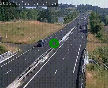 Caméra autoroutière France - A75, Coren, en direction de Montpellier